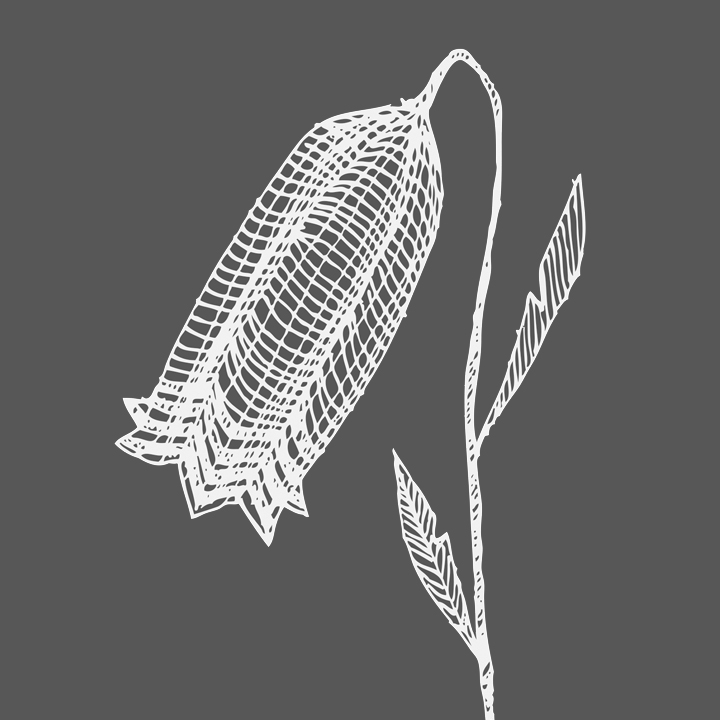 Modern botanic klock