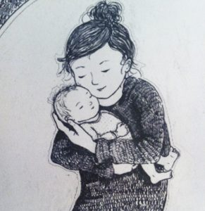 mother child illustration