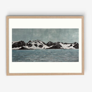 Houtsnede Prins Karls Forland