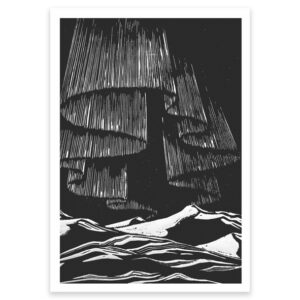 Art print Nordlys
